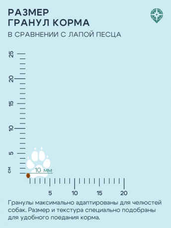 Корм ТерриториЯ Таймыр для собак мелких пород Рыба с брусникой, 800 г