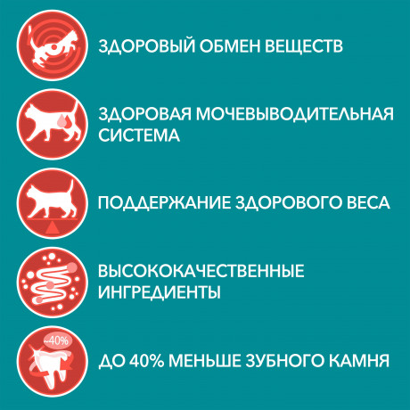 Корм Purina ONE для стерилизованных кошек и котов с говядиной и пшеницей, 750 г