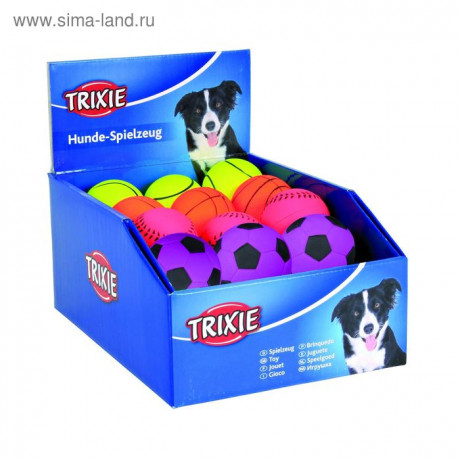 Игрушка Мяч ворсо-резиновый 6см 1шт