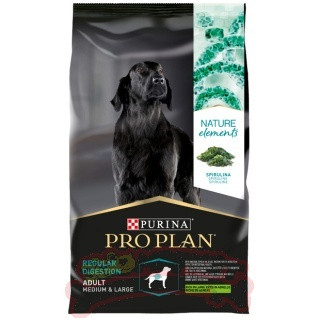 Корм Purina Pro Plan Nature Elements Regular Digestion Adult Medium&Large для взрослых собак средних и крупных пород со вкусом ягненка, 700гр