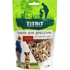 Лакомство TITBIT Снеки для дрессуры собак всех пород с кроликом 100 г