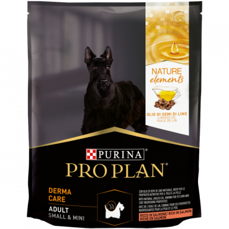 Корм Purina Pro Plan Nature Elements для взрослых собак мелких пород со вкусом лосося, 700г