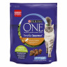 Корм Purina ONE Природа Здоровья для взрослых кошек, с высоким содержанием индейки, 680 г