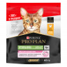 АКЦИЯ!!! Корм Purina Pro Plan Sterilised Delicate для стерилизованных кошек и кастрированных котов с чувствительным пищеварением, с курицей, 400 г + 200 г В ПОДАРОК!!!