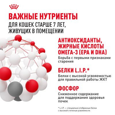 Влажный корм Royal Canin для стерилизованных кошек старше 7 лет Indoor Sterilised 7+ (желе) 85 г