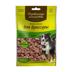 Деревенские лакомства Традиционные для собак Легкое ягненка для дрессуры 30гр
