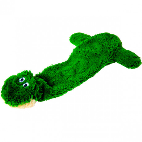 Игрушка для собак Flamingo Лягушка SHAKY плюшевая, 14х32 см