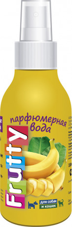 Парфюмерная вода Frutty Банан  для собак и кошек 100мл