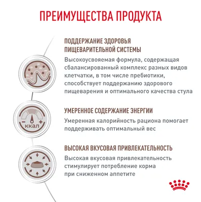 Ветеринарный влажный корм Royal Canin для кошек при нарушениях пищеварения Gastro Intestinal Moderate Calorie 85 г
