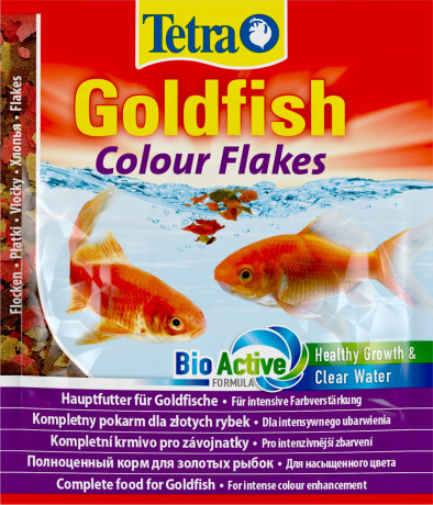 Tetra Goldfish Colour r для рыб для улучшения золотого окраса (хлопья) 12г